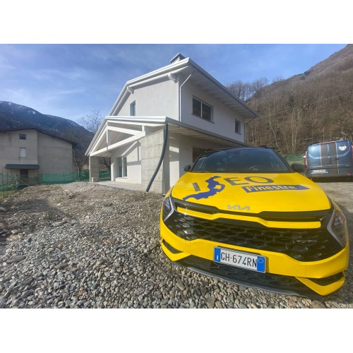 Iseofinestre a Edolo con Vivaio Tonale e i serramenti per la casa di Caterina e Nicola